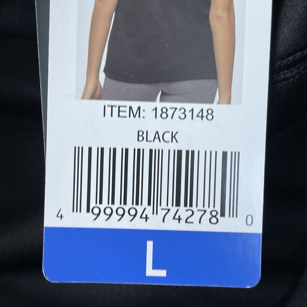 💥 TurboDry Women's L V-Neck Black Polyester H0603 - Picture 6 of 8